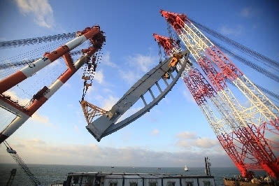 港珠澳大橋主橋橋梁預計7月貫通!