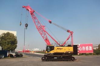 三一重工SCC1100A履帶起重機 卓越性能與高效作業(yè)的工程利器